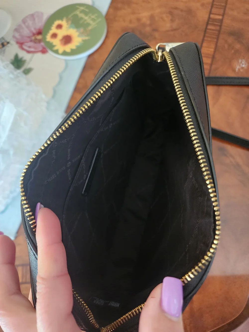 🖤NWOT Michael Kors Jet Set East West Crossbody – Black